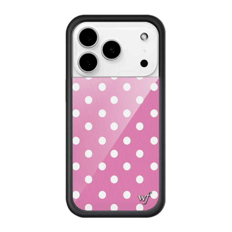 wildflower polka dot phone case for apple 17 drop-resistant iphone17promax drop-resistant high version shell Specification drawing