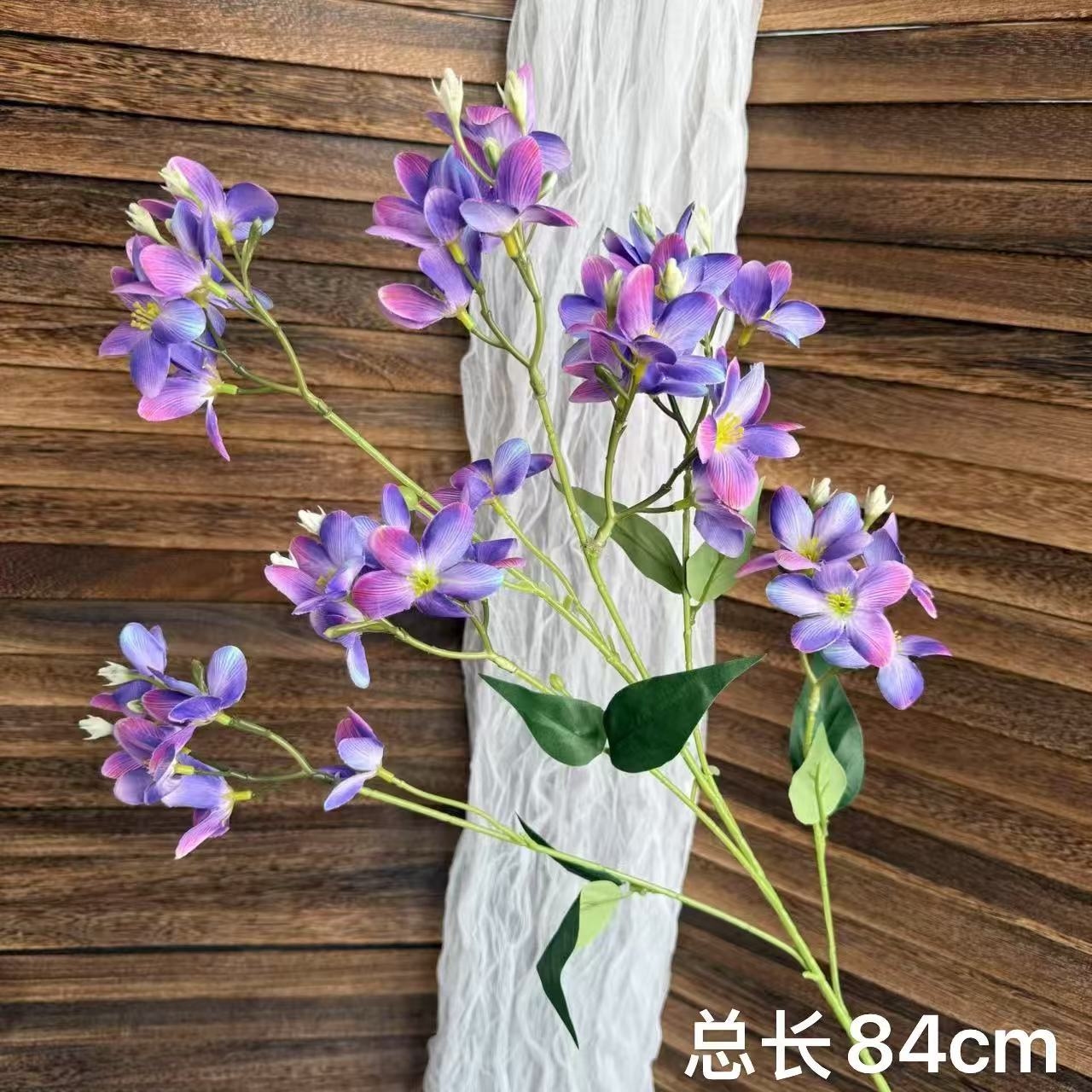 purple artificial flower wedding flower wedding ceremony wedding room scene layout ornamental flower artificial flower landscape diy flower arrangement full figure