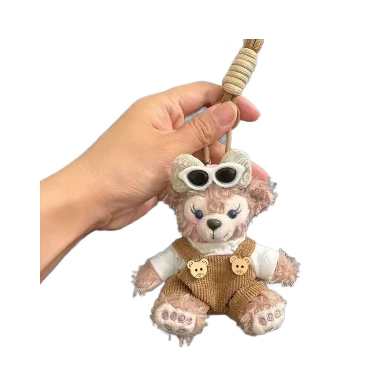 popular shelliemay plush doll cute rose rose girls' gifts doll couple bags keychain pendant Item Picture