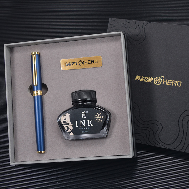 hero hero pen 777 yi pin series men and women writing practice office high-end business meeting gift pen Item Picture
