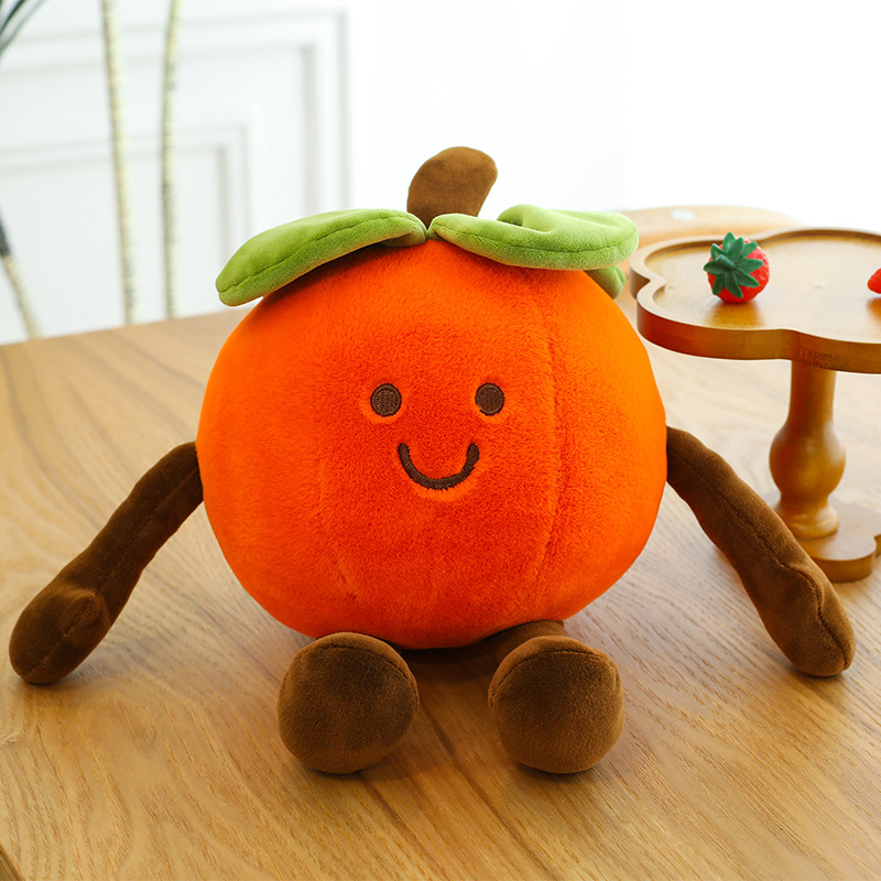 new good persimmon peanut plush toy doll peanut persimmon doll birthday decoration wedding interactive drip gift full figure