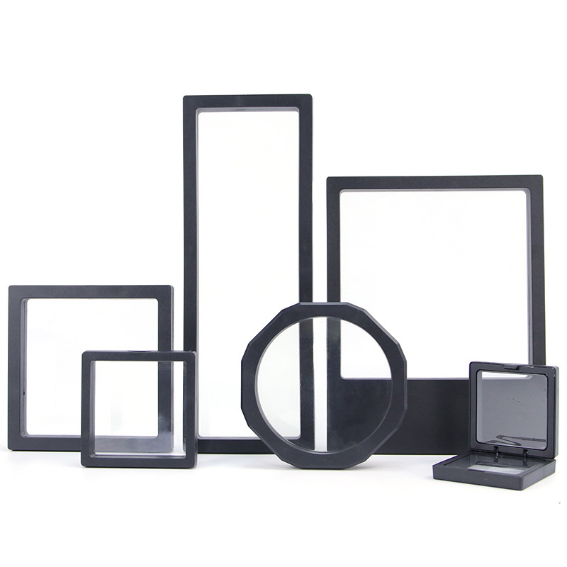 transparent pe suspension box film storage box crafts jewellery box bracelet small commodity jewelry display box Item Picture