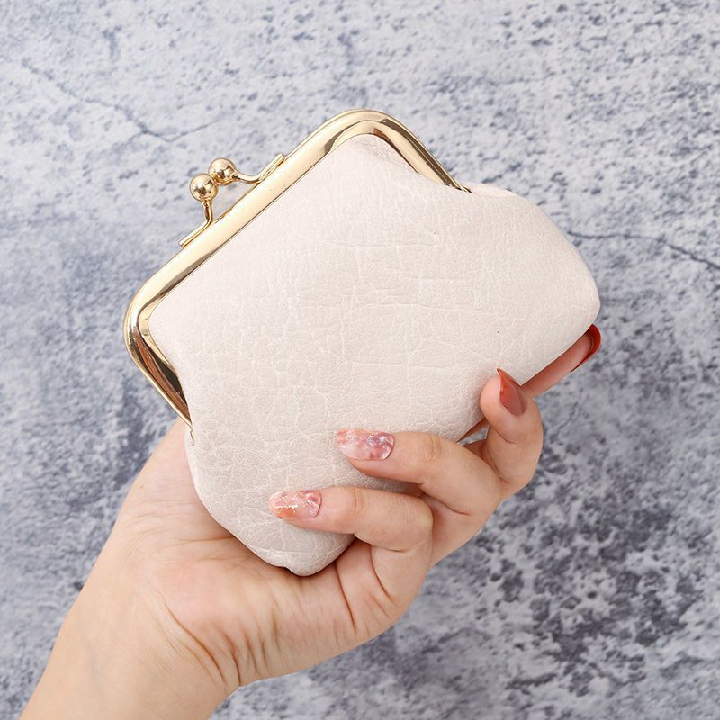 new wallet women's all-match girls' handbags internet celebrity mini version coin bag dual-use small wallet simple clip bag Item Picture