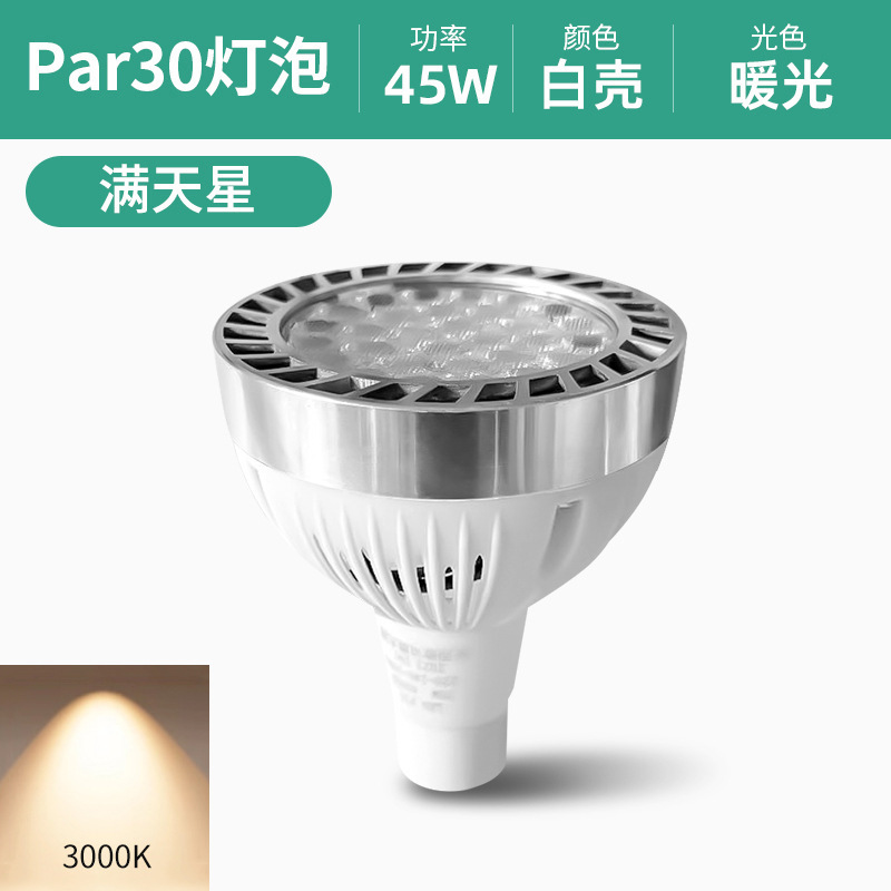 led par light wholesale cob light source bulb shop commercial par30 background track lamp e27 screw par bulb Item Picture