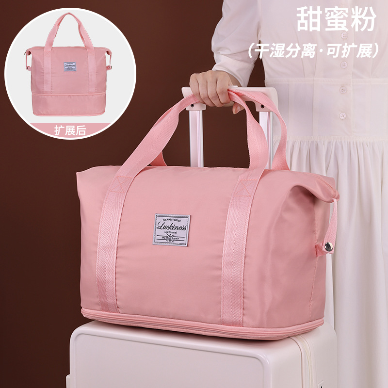 travel bag for women short-distance luggage bag portable large capacity storage bag foldable and portable travel bags buggy bag full figure