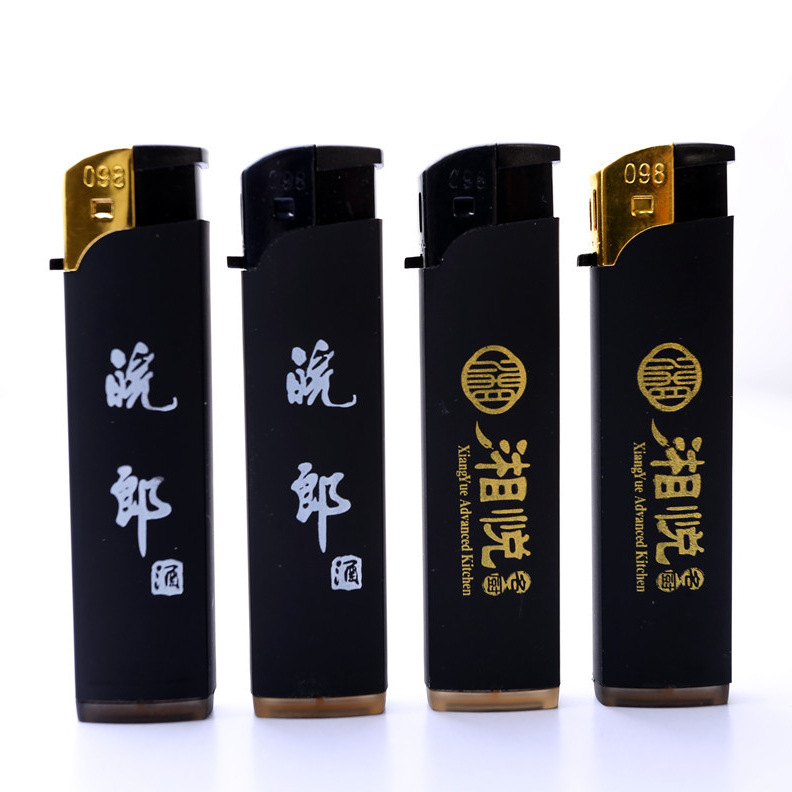 factory disposable lighter wholesale custom frosted customized printing creative advertising windproof lighter Application Scenario