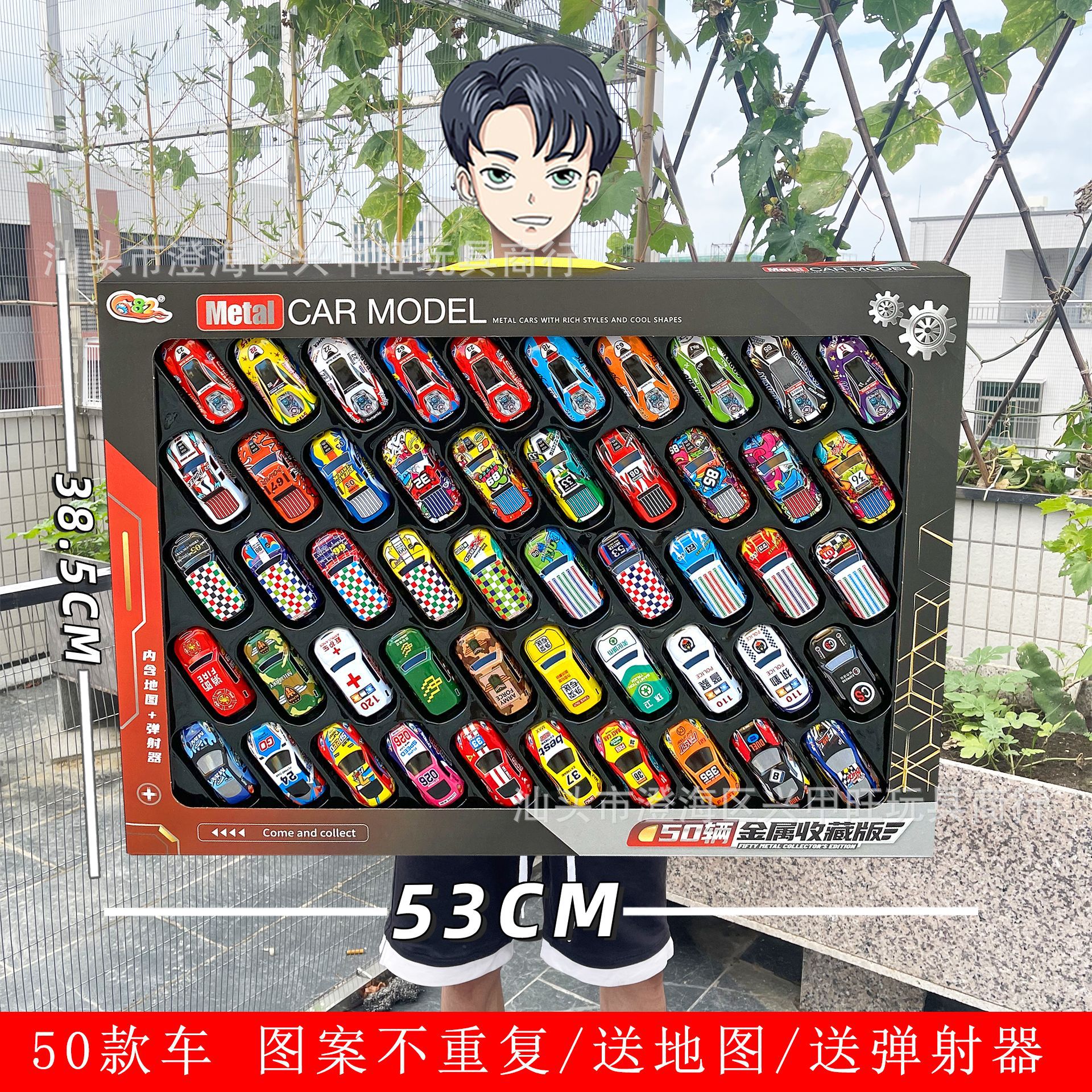 children's large inertia engineering car toys set excavator crane bulldozer toy training class institution gift Item Picture