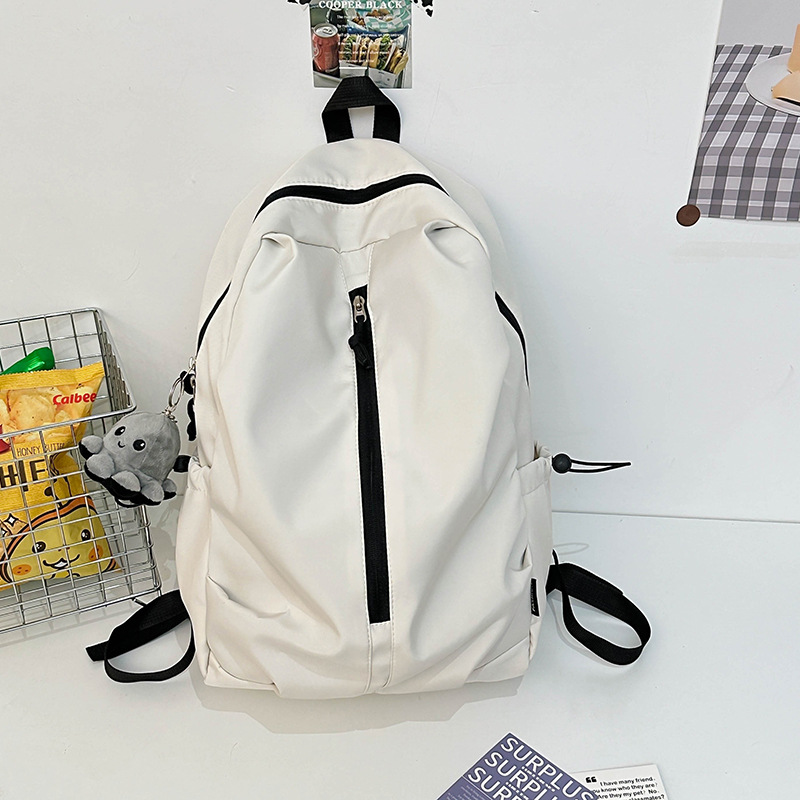 backpack women's travel lightweight outdoor leisure climbing backpack simple solid color early high school student schoolbag large capacity Application Scenario