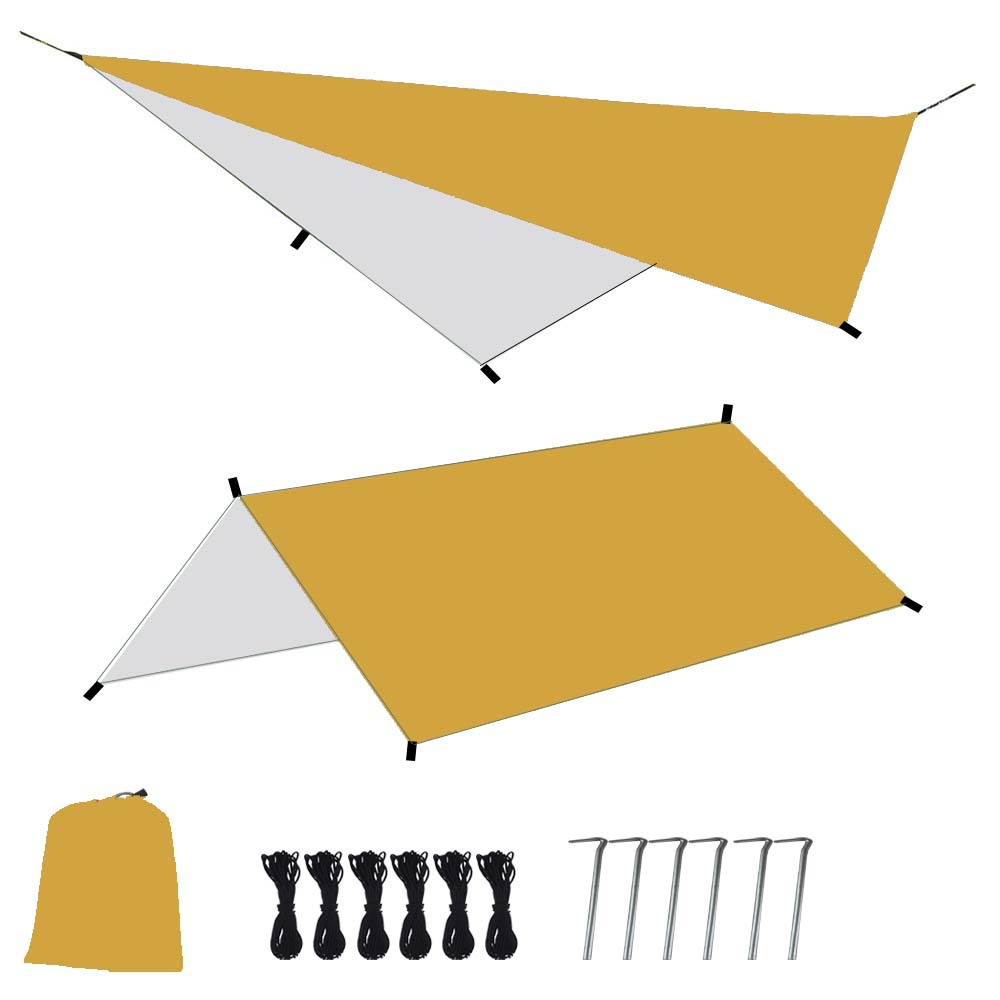 shihao outdoor supplies square canopy waterproof and sun protection tent camping beach lightweight uv protection Item Picture