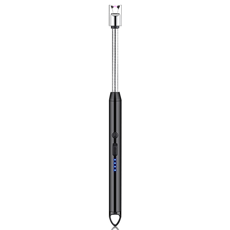 factory wholesale tpe-c interface usb kitchen stove igniter charging lighter windproof arc pulse burning torch Specification drawing