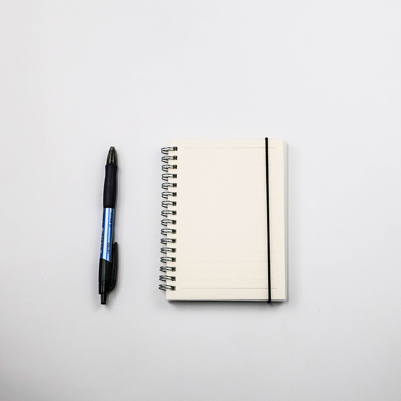 a5 coil notebook custom notepad small notebook without hand notebook journal book loose-leaf replacement loose spiral notebook b5 details Picture