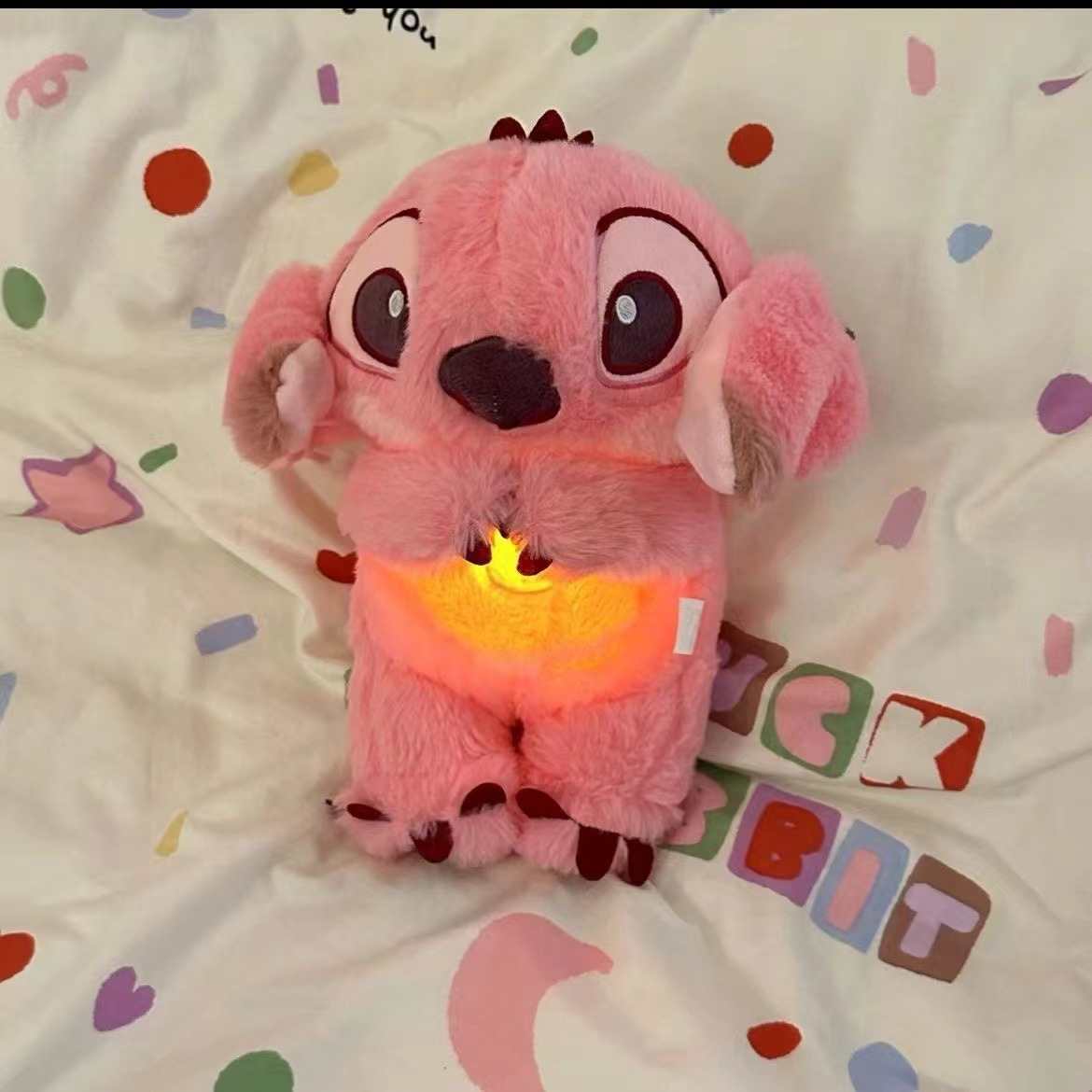 cross-border breathing bear soothing plush toy baby sleep doll gift stitch ears moving Application Scenario