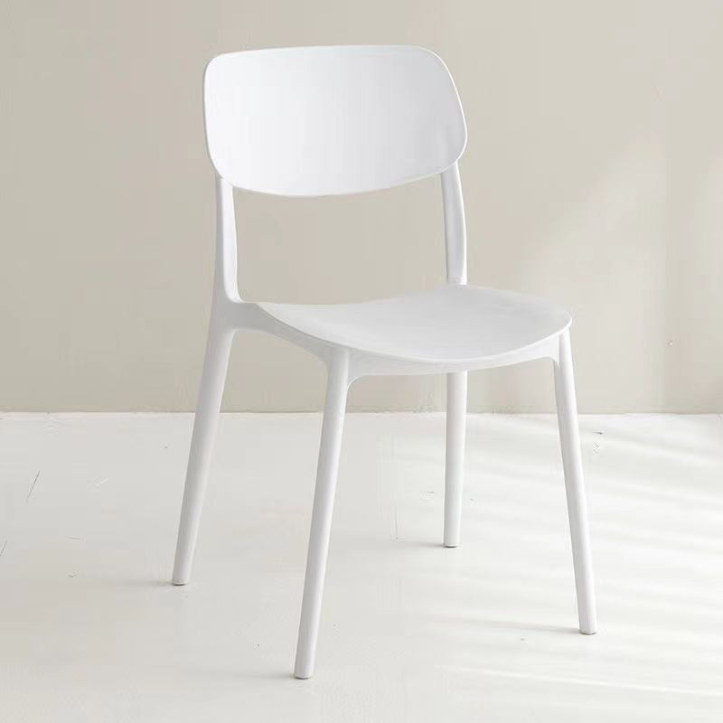 thickened plastic chair backrest office chair simple nordic noodle restaurant conference home sidewalk snack booth restaurant dining table and chair full figure