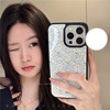babycase japanese and korean fashion special-interest ins college style west high ground white stem dog love floral phone case suitable full figure