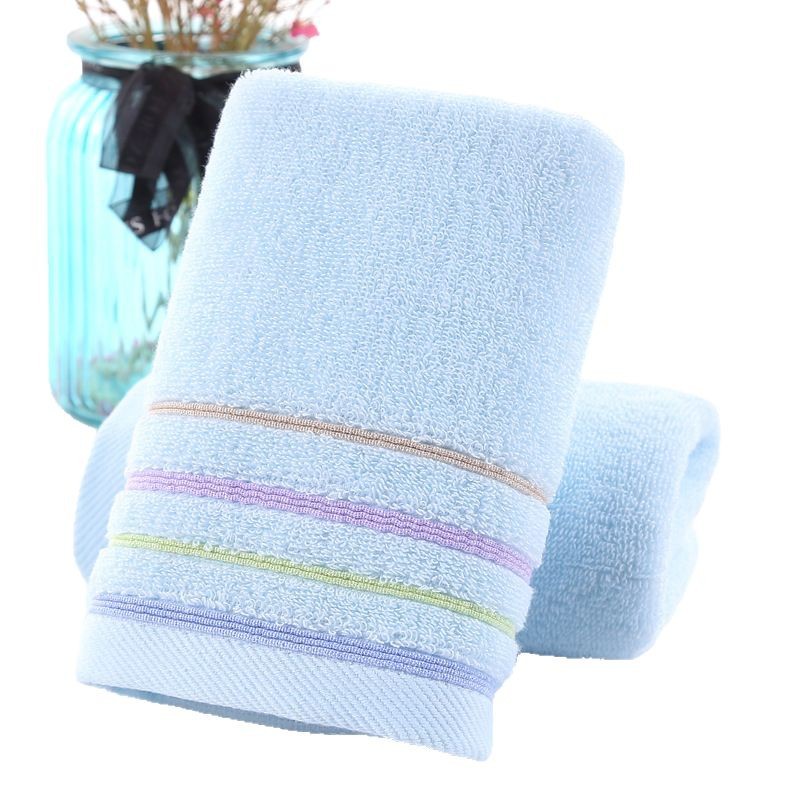 pure cotton towel thick face towel household factory wholesale wedding hotel enterprise towel pure cotton gift embroidery logo Item Picture
