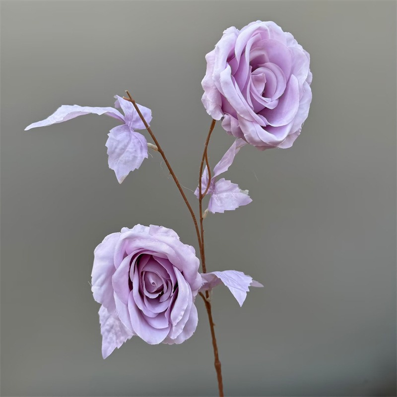 vintage rose artificial rose wedding flower cross-border wholesale artificial flower wedding flower rose can be sent on behalf Specification drawing