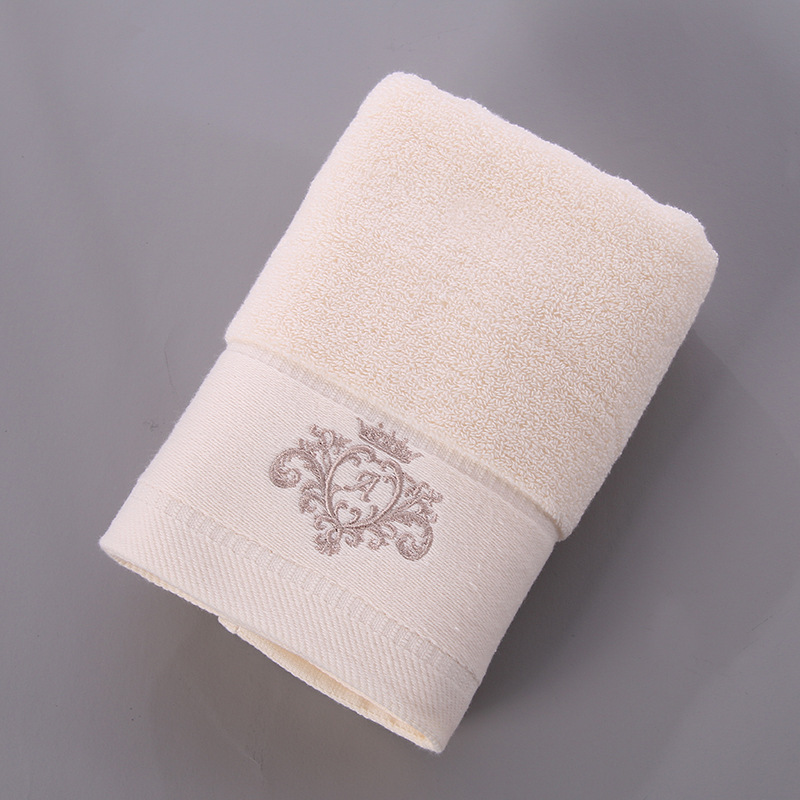 towel cotton class a maternal and child grade household adult face towel thickened absorbent soft 7a antibacterial pure cotton towel Specification drawing