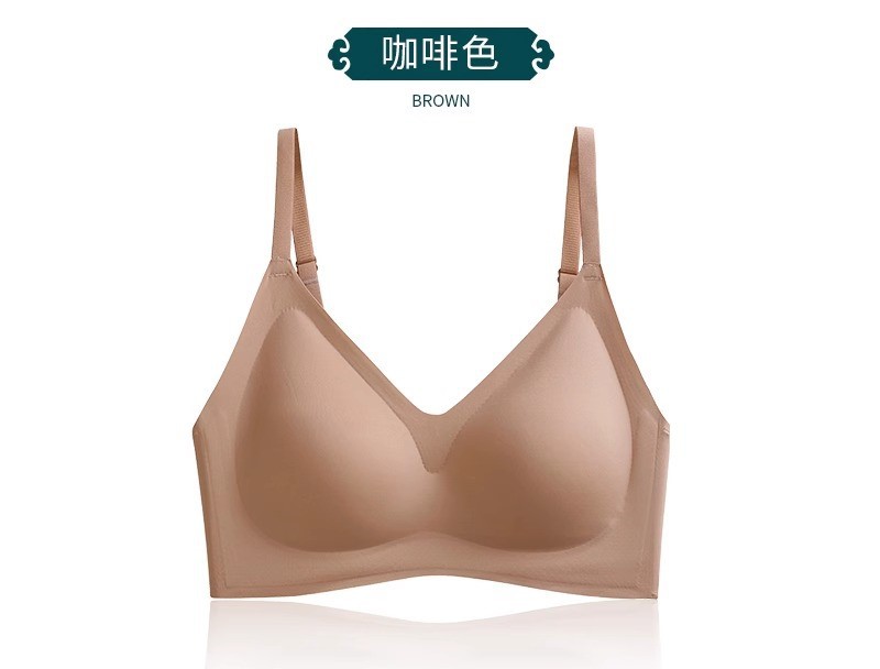 women's underwear breasts contracting push up breast holding anti-sagging seamless wireless women's bra hot sale Specification drawing