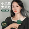 hanging clip type little fan light tone usb portable mini small halter electric fan portable desktop handheld fan Application Scenario