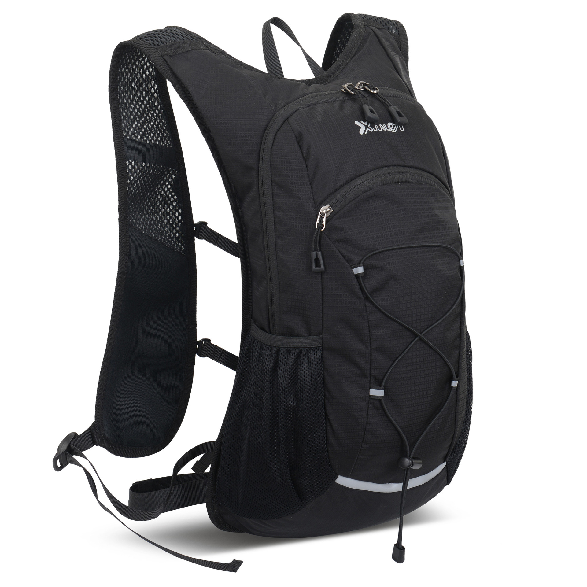 amazon outdoor hiking backpack multifunctional mountaineering travel backpack waterproof nylon water bag cycling bag full figure