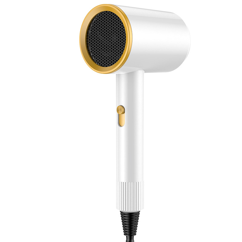 electric hair dryer household high-power heating and cooling air student dormitory hair dryer blue light anion does not hurt hair hair dryer details Picture