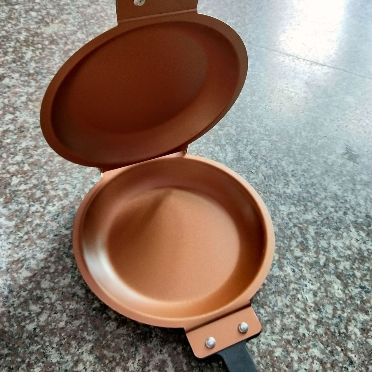 flip jack pan ceramic pancake maker cake pan tv mexico cake machine Specification drawing