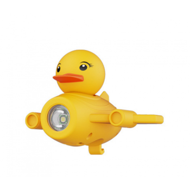 Outdoor cycling equipment: duck-shaped children's bicycle, headlight, mountain bike, high-intensity headlight, taillight set Item Picture