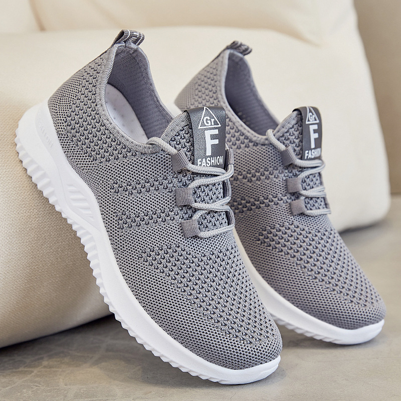 shoes women's new casual running shoes foreign trade women's shoes shoes breathable gift shoes soft sole sneakers pumps details Picture