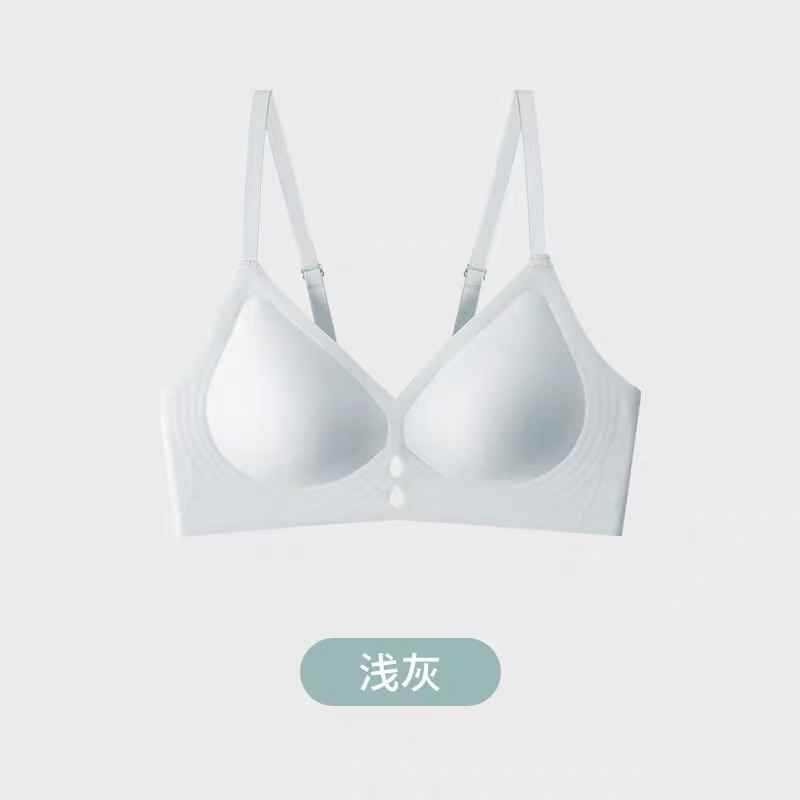 women's underwear breasts contracting push up breast holding anti-sagging seamless wireless fixed cup breathable bra bra Specification drawing