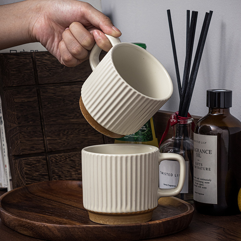 mug universal drinking cup cup used in home water cup office ceramic cup coffee cup milk cup tea cup wholesale Specification drawing