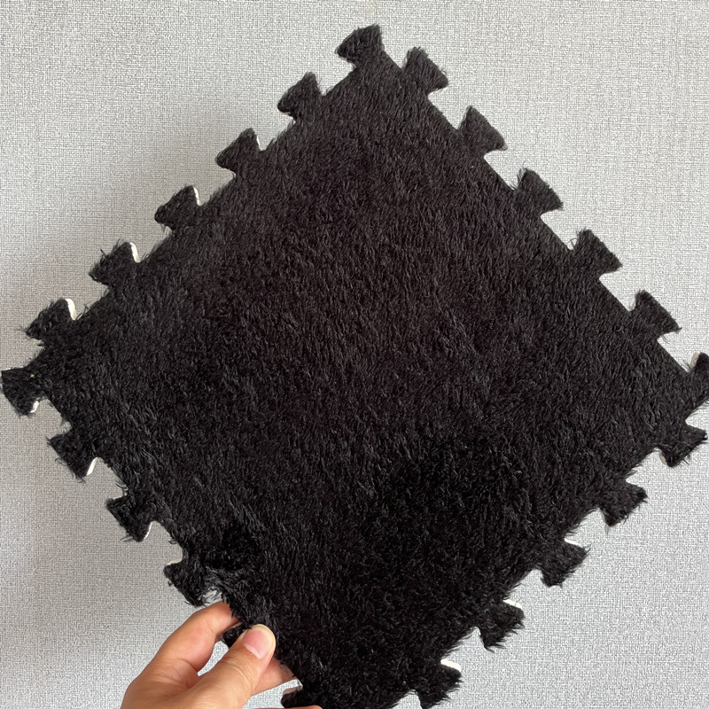 pile floor covering bedroom splicing blocks thickened floor mat living room large area fully covered light luxury bedside blanket balcony cushions Specification drawing