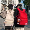 schoolbag male junior high school student large capacity simple good-looking ins style high school student middle school student college students' backpack tide Application Scenario