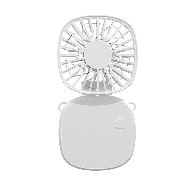 mini little fan foldable desktop halter little fan wholesale low noise portable usb power bank small handheld fan little fan details Picture