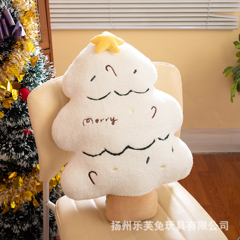 cross-border christmas tree santa doll snowman gingerbread man plush toy christmas atmosphere decorations gift Application Scenario