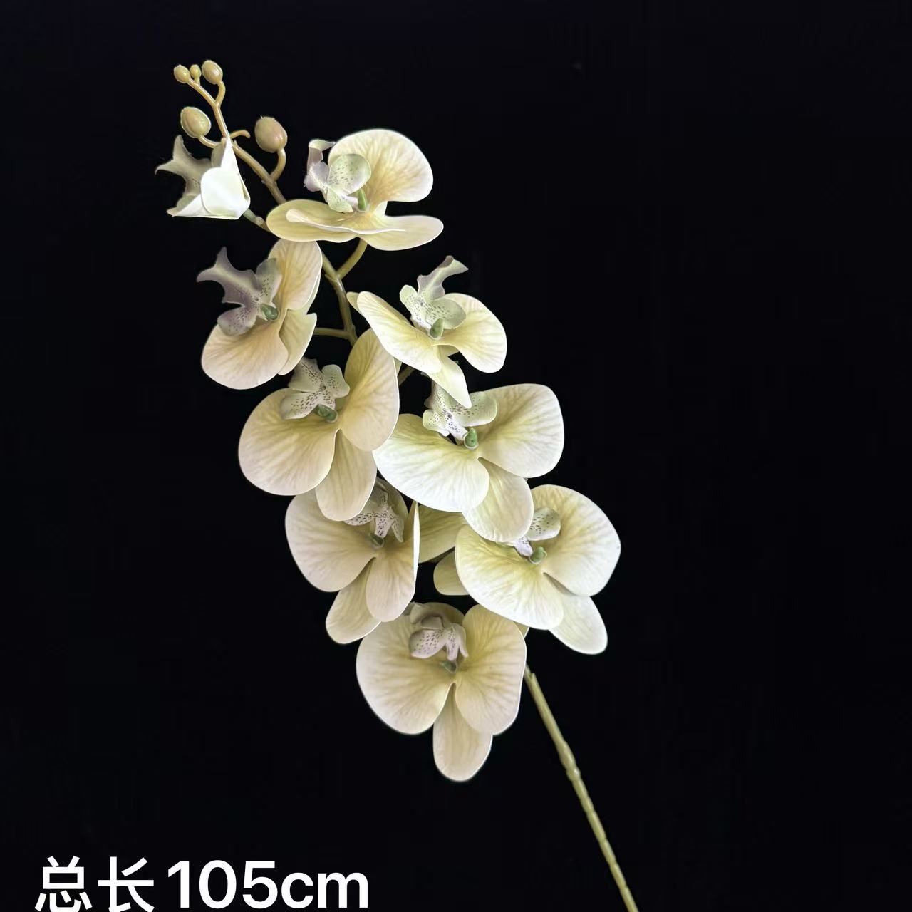 9-head film phalaenopsis artificial flower feel high sense fake flower orchid wedding flowers flower arrangement home ornamental flower Item Picture