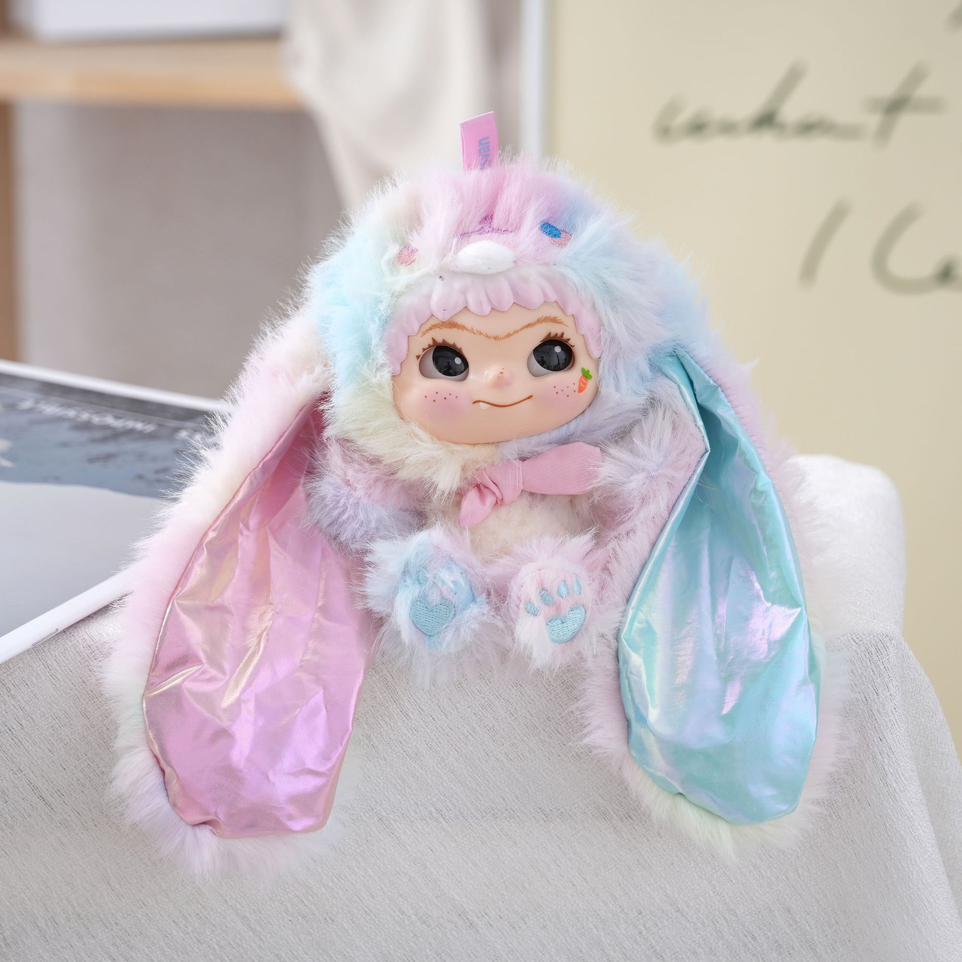 plush cute vinyl figurine wakuku little doll pendant wholesale toy hot sale internet celebrity trendy doll wholesale full figure
