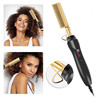 amazon wet and dry electric copper comb straight comb hair straightener household perm hair curler hair curling comb wholesale Application Scenario