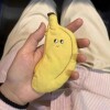 cute small bananas handmade coin purse cartoon girlish mini canvas certificate headset storage school bag pendant details Picture