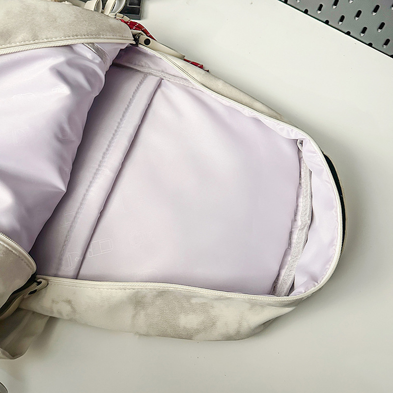 new schoolbag korean style ins tooling style trendy couple backpack large capacity junior high school student air cushion backpack Application Scenario