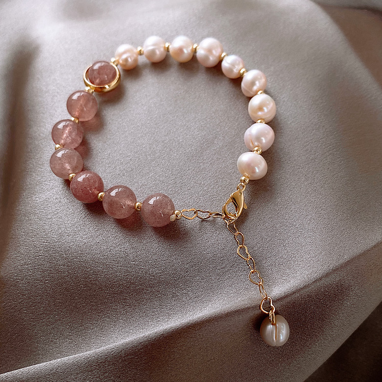 french new freshwater pearl bracelet female online influencer bracelet student girlfriends simple special-interest design personalized bracelet fashion Application Scenario