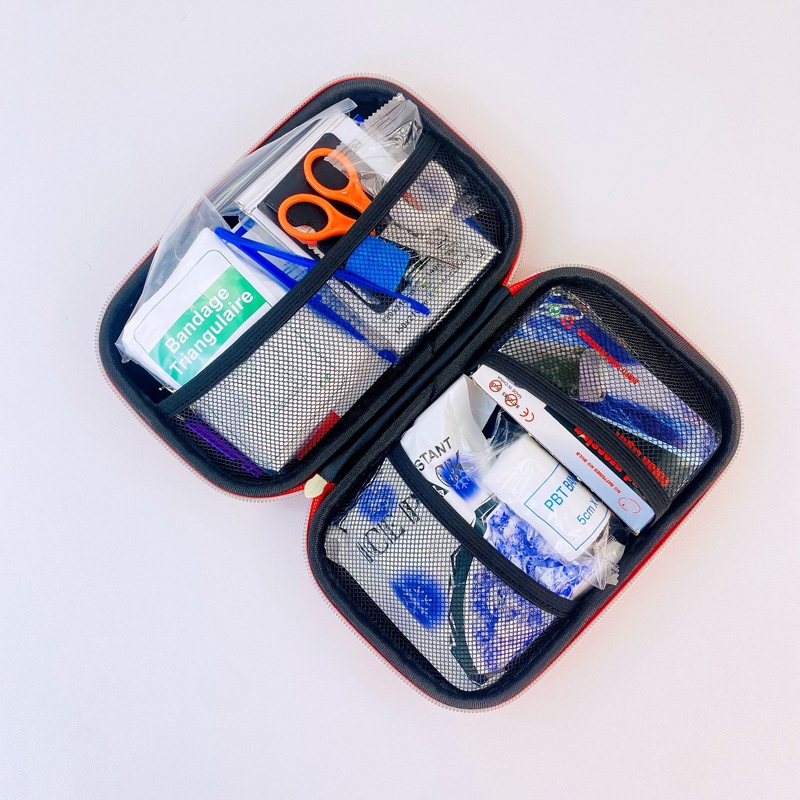 Cross-border in-stock Eva 18-piece emergency rescue bag, outdoor travel emergency kit, wilderness survival set for protection detail image 2