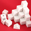 cube eraser student mathematical model three-view exam picture push public exam cube square eraser wholesale full figure