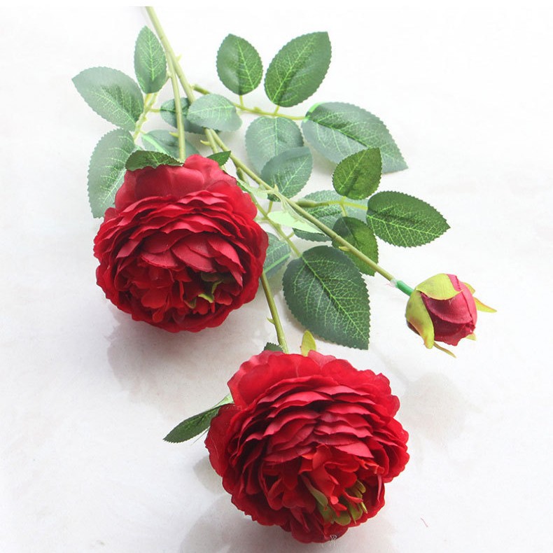 factory wholesale european-style 3-head ranunculus asiaticus artificial flower home wedding celebration decoration fake flower 3-head ranunculus asiaticus Item Picture