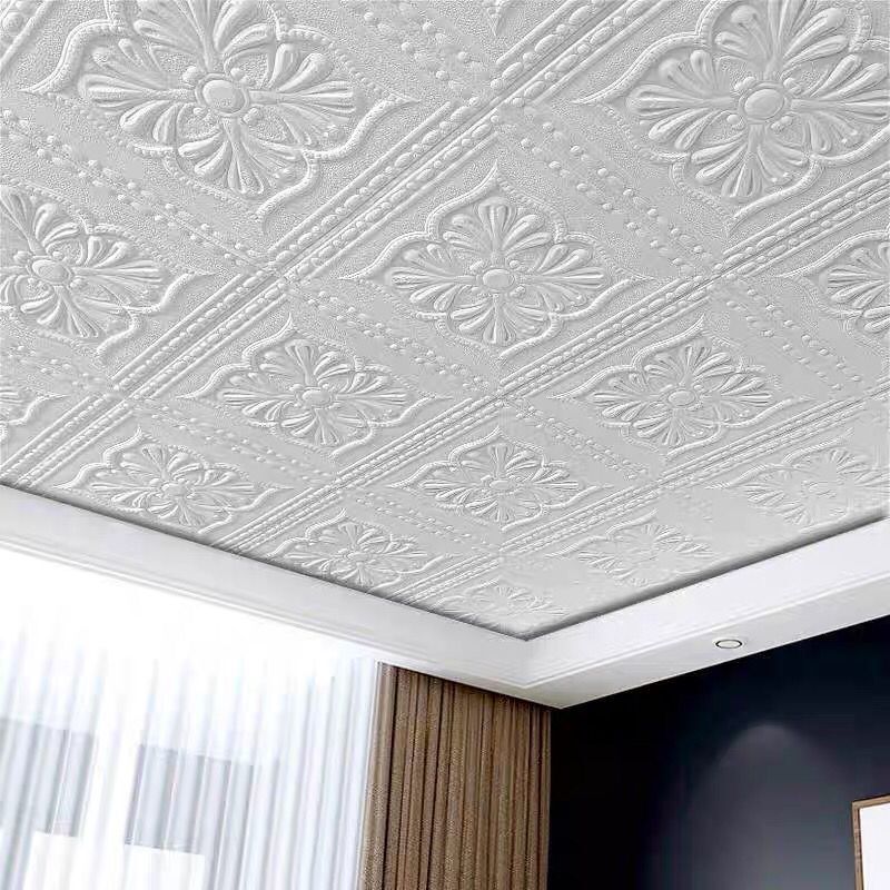 ceiling stickers 3d three-dimensional self-adhesive wall stickers roof ugly ceiling roof waterproof wall hangings ceiling decorative wallpaper Specification drawing
