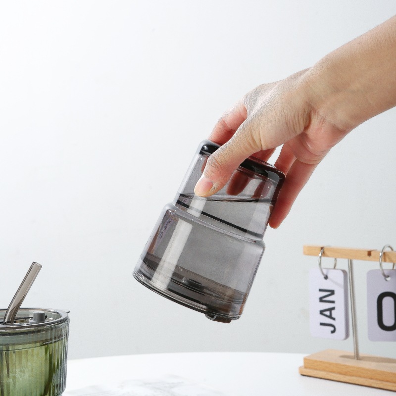 internet celebrity bamboo joint cup ins wind straw coffee cup store celebration drainage advertising gift glass water cup printed logo Application Scenario