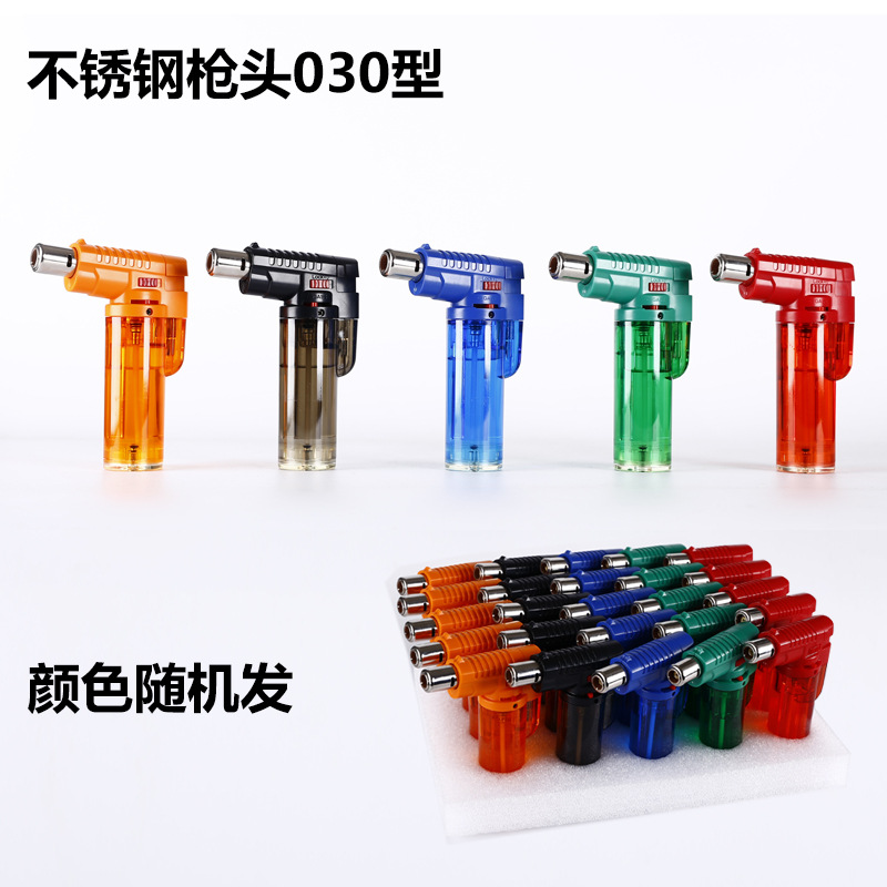 windproof lighter inflatable igniter igniter long handle hose burning torch gas stove special large capacity details Picture
