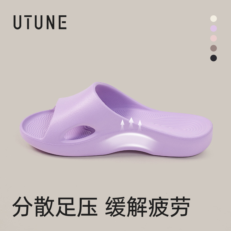 women's indoor home non-slip eva bathroom bath flat foot slippers Application Scenario