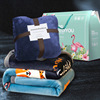 blanket foreign trade coral fleece flannel opening event gift pure plain blanket baby blanket pet blanket factory wholesale full figure