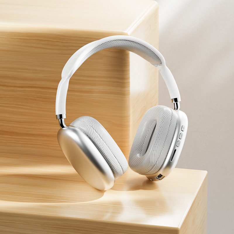 cross-border hot for apple p9promax headset earphone headset subwoofer wireless bluetooth headset in stock full figure