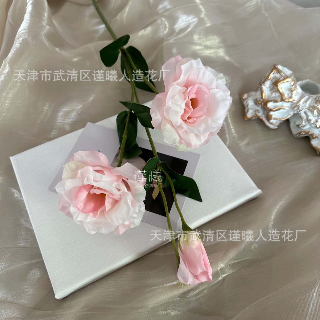 new romantic pink artificial flower wedding ceremony realistic ceiling floor row set fake flower factory direct sales wholesale Item Picture